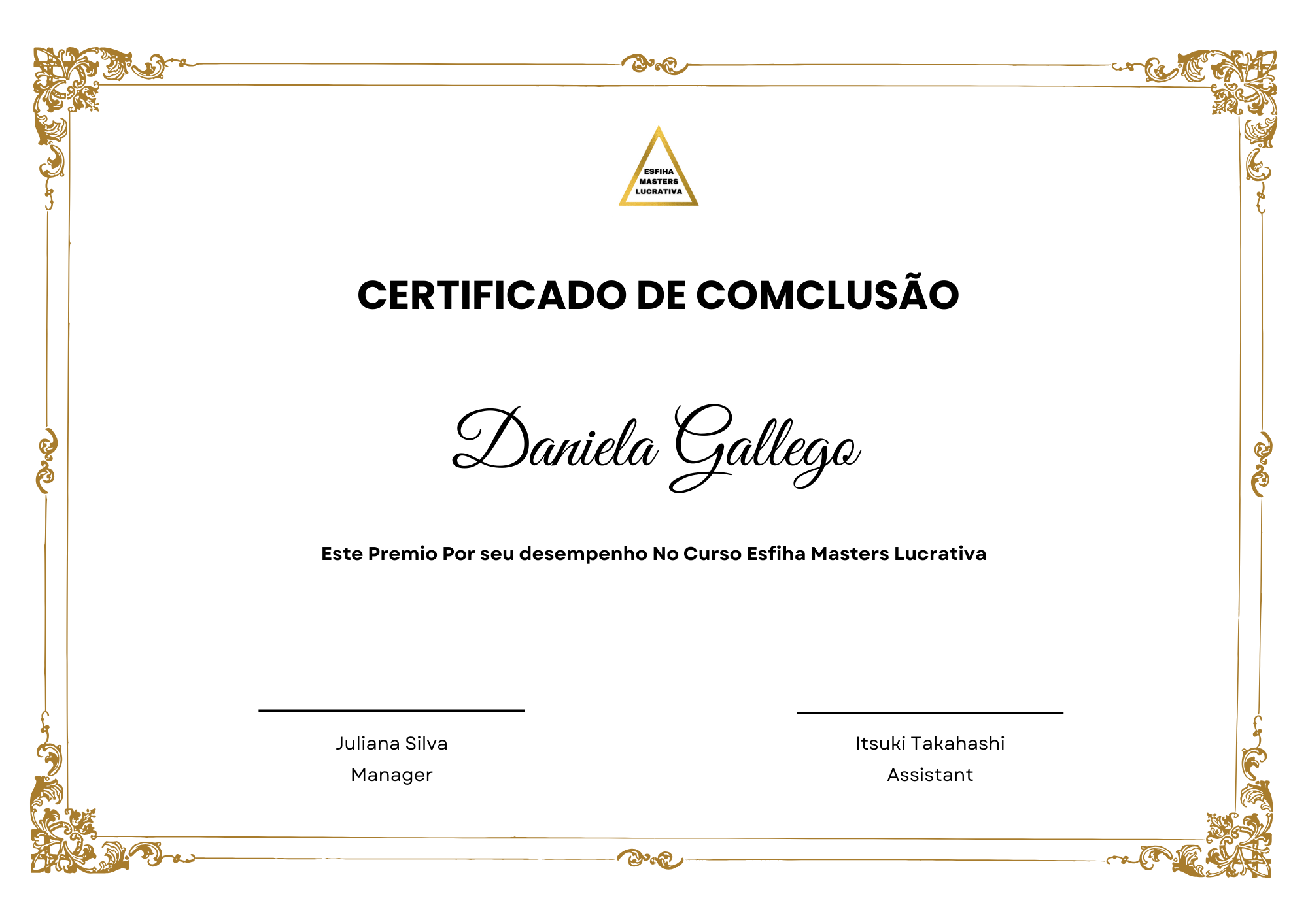 White Gold Elegant Appreciation Certificate White Gold Elegant Appreciation Certificate
